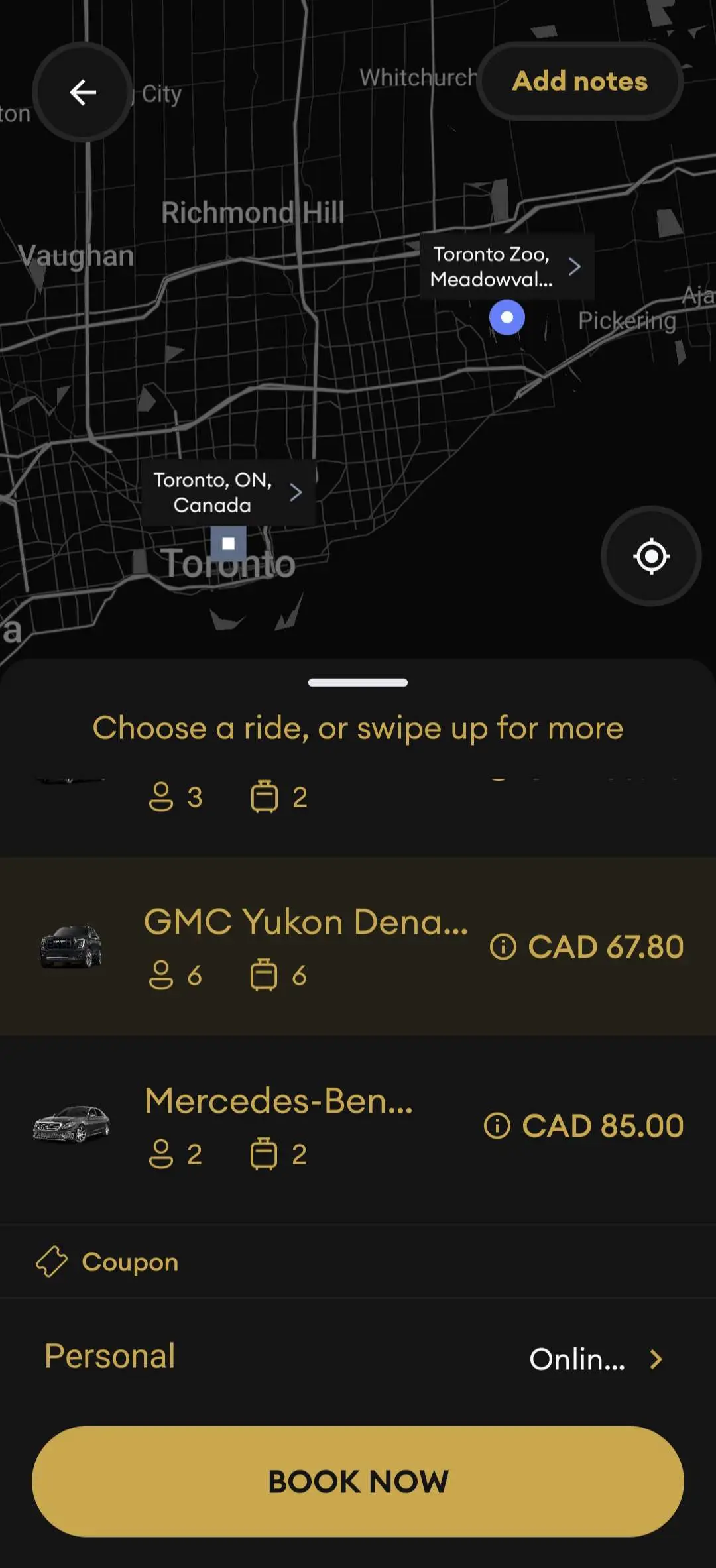 Luxoro mobile app